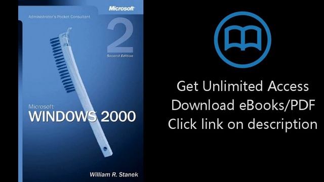 Download Microsoft Windows 2000 Administrator's Pocket Consultant (Pocket Administrator) PDF смотреть онлайн