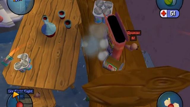 Worms 3D Прохождение 11# Выпуск