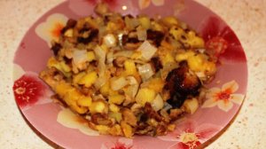 Грибы вешенка с картошкой. Просто и очень вкусно.