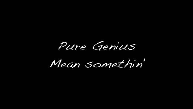Pure Genius - Mean Somethin' смотреть онлайн