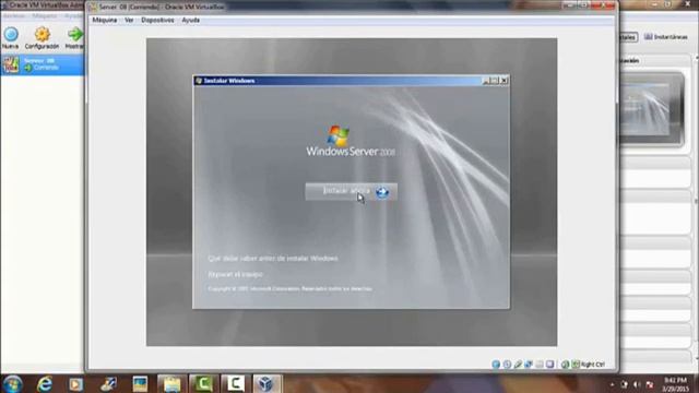 Instalar Windows Server 2008 en VirtualBox смотреть онлайн