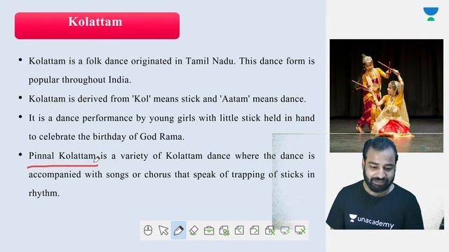Indian Dances (Part-2) | Art & Culture for UPSC CSE/IAS 2022/2023 | By Praveen Mishra Sir смотреть онлайн