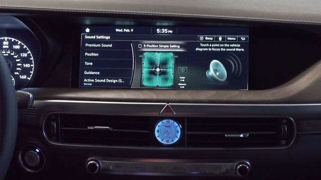 2022 Genesis G90 - 17 Speaker Lexicon Sound System