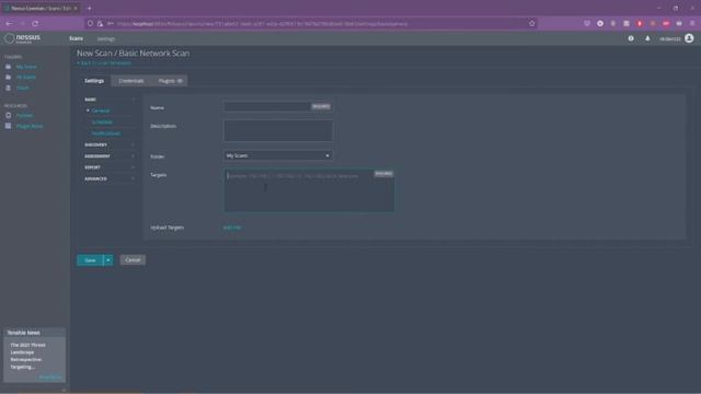 Nessus Essentials Scan Lab