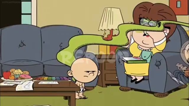 Loud House - Lisa Loud poops her diaper oh and "Poo Poo!" смотреть онлайн