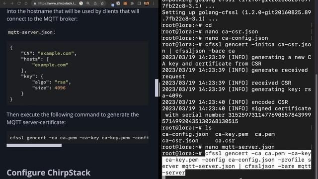 ChirpStack V4 LoRaWAN Konfiguration: MQTT einrichten смотреть онлайн