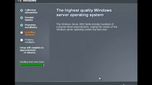 INSTALLASI WINDOWS SERVER 2003 ENTERPRISE