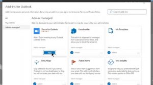 Installing the Zoom Scheduling Add-In in Outlook for Windows