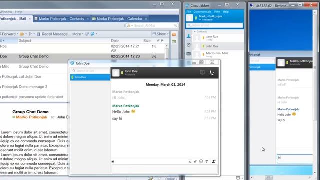 Endava (ex PSTech) Cisco Jabber Integration with IBM Notes смотреть онлайн