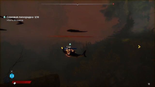 Maneater  Прохождение 2 Охота на территории аллигаторов!