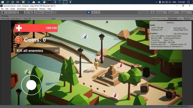 CUM SA FACI UN JOC PE ANDROID | UNITY | #7 | CONSTRUIM APLICATIA смотреть онлайн