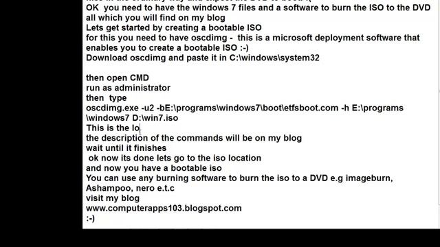 How to create a bootable windows 7 ISO смотреть онлайн