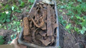 СКОЛЬКО ЖЕ ТУТ ЕЩЁ МЕТАЛЛА!!! ПРОДОЛЖАЕМ ШУРФ НА КУЗНИЦЕ. КОП МЕТАЛЛОЛОМА