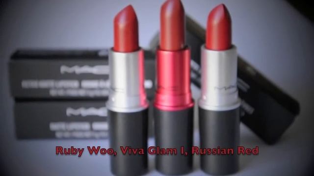 My favorite MAC red lipsticks смотреть онлайн
