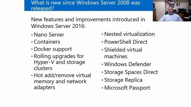New features & improvements introduced in Windows Server 2016 смотреть онлайн