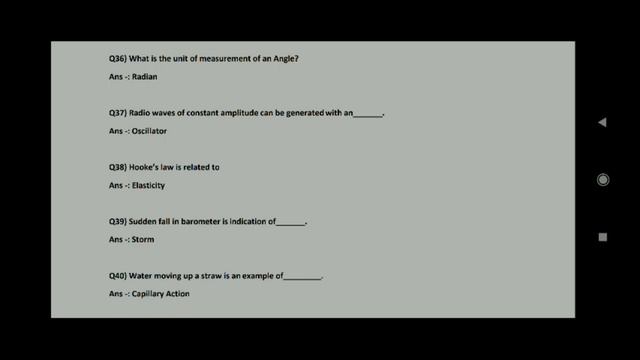 Udyan Palan Projukti Sahayak Previous Year Question Paper||Science Questions For Competitive Exams
