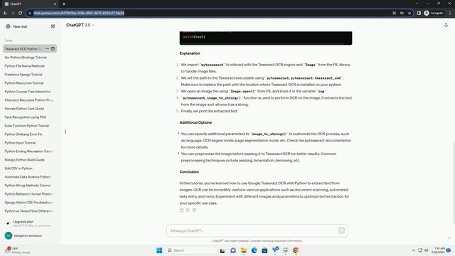 google tesseract ocr python смотреть онлайн