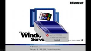 Windows 2000 Server family classic error