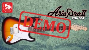 Электрогитара ARIA STG-004 - демонстрация звучания