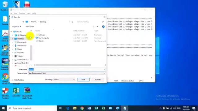 How to Activate Windows 10 with cmd file by |Mr.Zain Official| смотреть онлайн