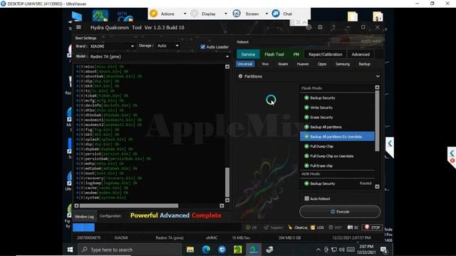How to Backup Firmware in Hydra Qualcomm