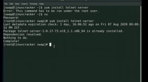 Telnet Server Configuration