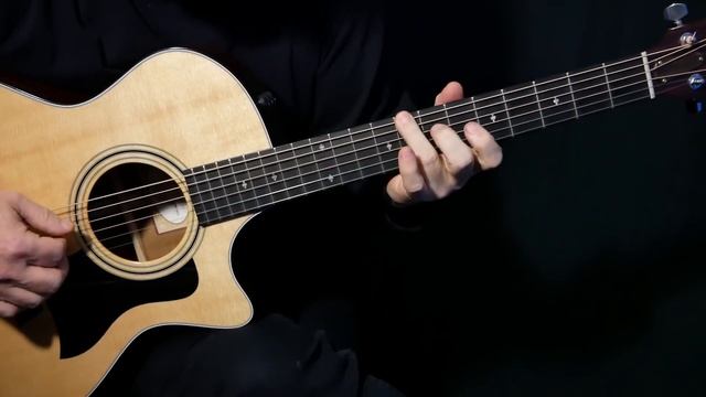 how to play A Day In the Life on guitar by the Beatles acoustic guitar lesson смотреть онлайн