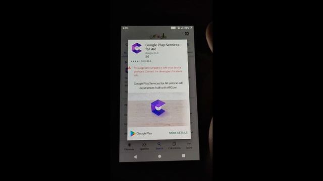 how to use Google Play services for AR/ view Animal in your Home space/ AR CORE not supported WHY смотреть онлайн