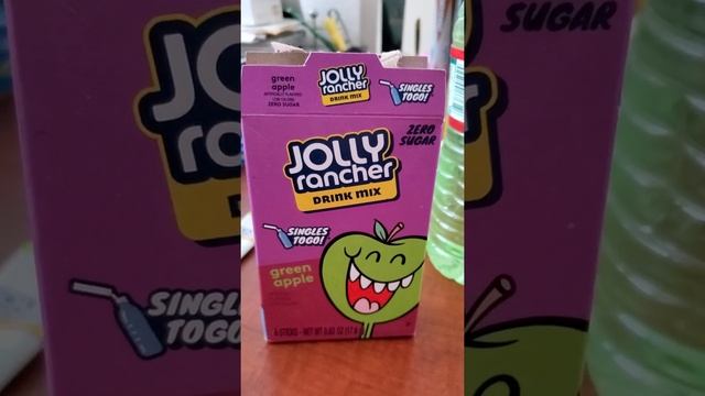 Review on Jolly Rancher Drink Mix Green Apple