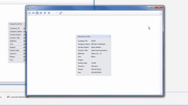 WinForms Data Grid Layout View смотреть онлайн