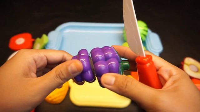 Cutting Fruits,Tomato, Grape, Apple | Satisfying ASMR Video