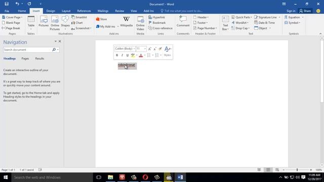 microsoft word 2016 bangla tutorial insert menu store | link | bookmark | cross-reference смотреть онлайн
