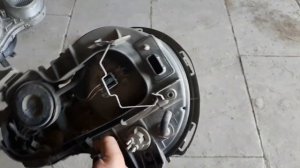 Чистка Фары из Нутри