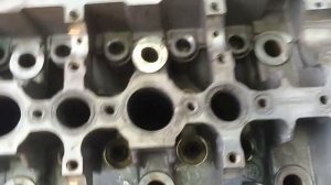 Сварка головки блока , от автомобиля Вольво.