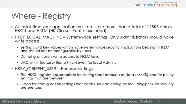 An Introduction to Windows Access Controls (SAFECode On Demand Training Course) смотреть онлайн
