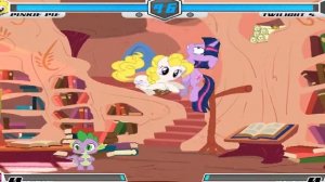 MLP Fighting is magic: Applejack and Pinkie Pie (Story mode)