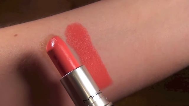 MAC LipStick Swatches (Saint Germain, Pink Popcorn etc.) смотреть онлайн