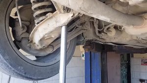 Замена Задних  Проставок Пружин  на Мерседесе W210