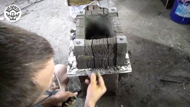 ВАЗОН ЯЩИК из цемента | ПРОСТО СДЕЛАТЬ | Flower pot made of cement with your own hands. смотреть онлайн