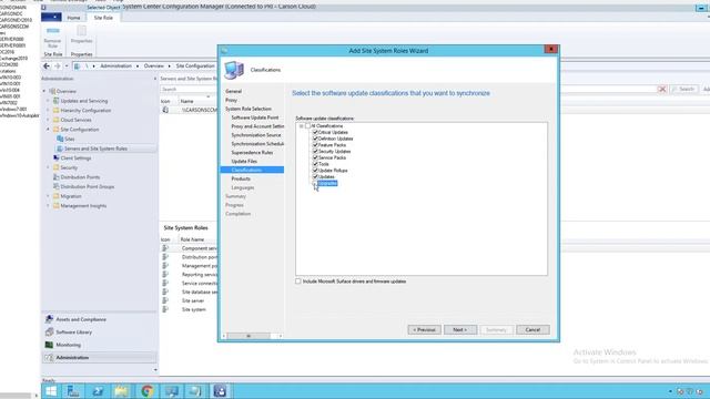 Install and Configuration Software Update Point in SCCM CB 1806 смотреть онлайн