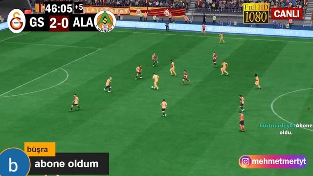 GALATASARAY ALANYASPOR MAÇI CANLI İZLE