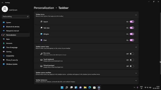 Windows 11 Taskbar on Left Side of Screen | Move Windows 11 Taskbar to Left Side | How to Videos смотреть онлайн