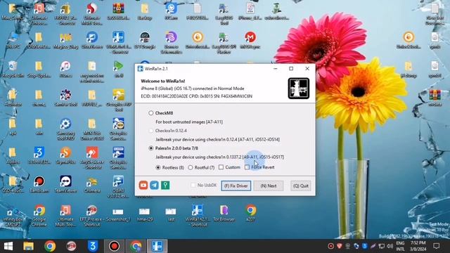 iPhone 8 icloud bypass (Hello Mode) by Lpro windows tool