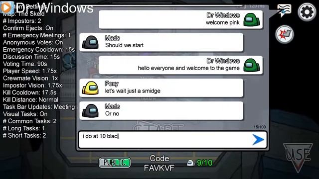 Dr. Windows Live Stream Among Us With Viewers смотреть онлайн