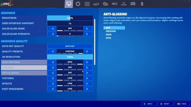 What settings should you use for best frame rate on Fortnite? смотреть онлайн