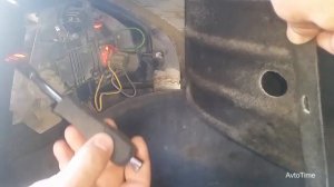 Снятие Задней Фары  Мерседеса w210