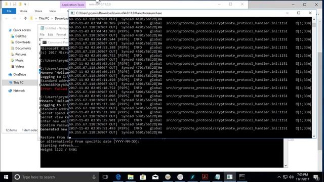 Windows How To Import Your Electroneum Paper Wallet Into The Command Line Wallet Intermediate смотреть онлайн