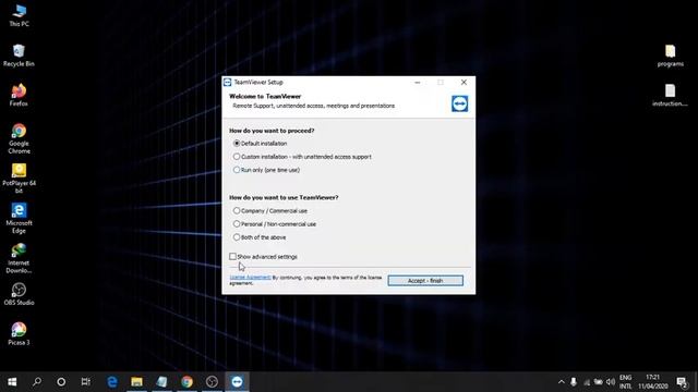 How to download and install TeamViewer on Windows 10, 8 or 7