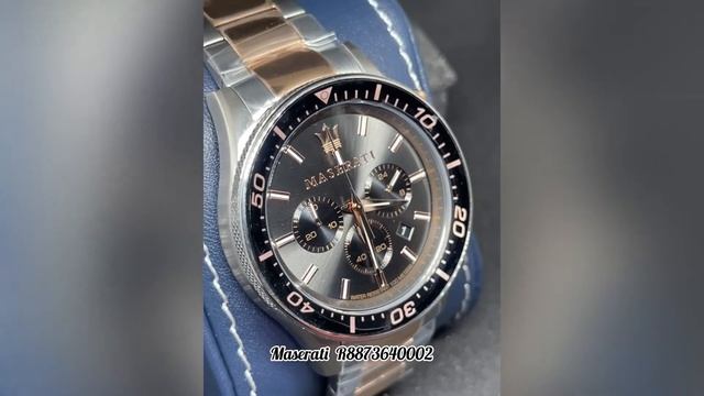 Maserati R8873640002 watch look around. смотреть онлайн