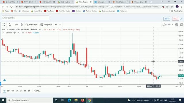 Options Trading Live Demo in Angel One App Tamil | Angel One Options Trading in Tamil